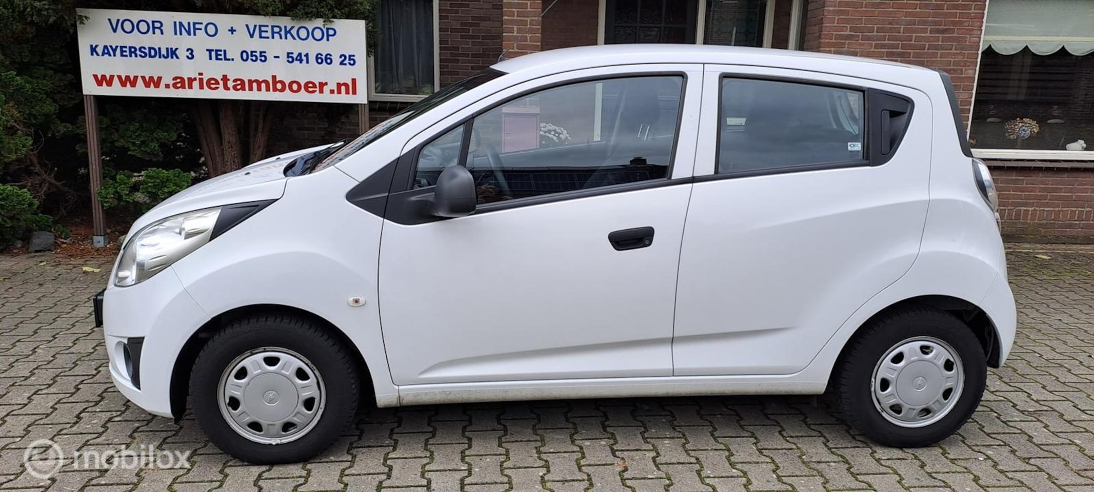 Chevrolet Spark - 1.0 16V LS Bi-Fuel-1e eigenaar-airco - AutoWereld.nl