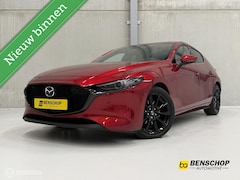 Mazda 3 - 3 2.0 e-SkyActiv-X M Hybrid 180 Luxury Leer Bose Navi Carplay 360 Camera 18 inch LED ACC