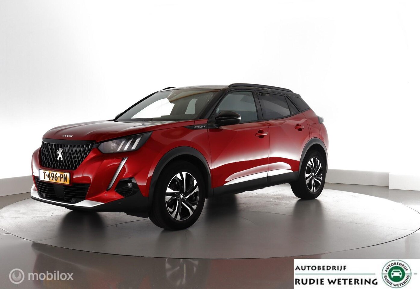 Peugeot 2008 - 1.2 130Pk Automaat GT-Line led|leer|cam|dab|ecc|stoelverwarm.|lmv17 - AutoWereld.nl