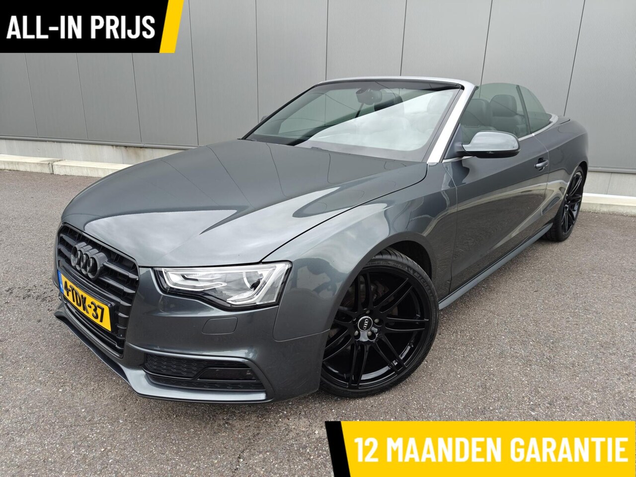 Audi A5 Cabriolet - Cabriolet|NL Auto|S-Line|20inch|Leder|Stoelverwarming| 1.8 TFSI Pro Line S - AutoWereld.nl