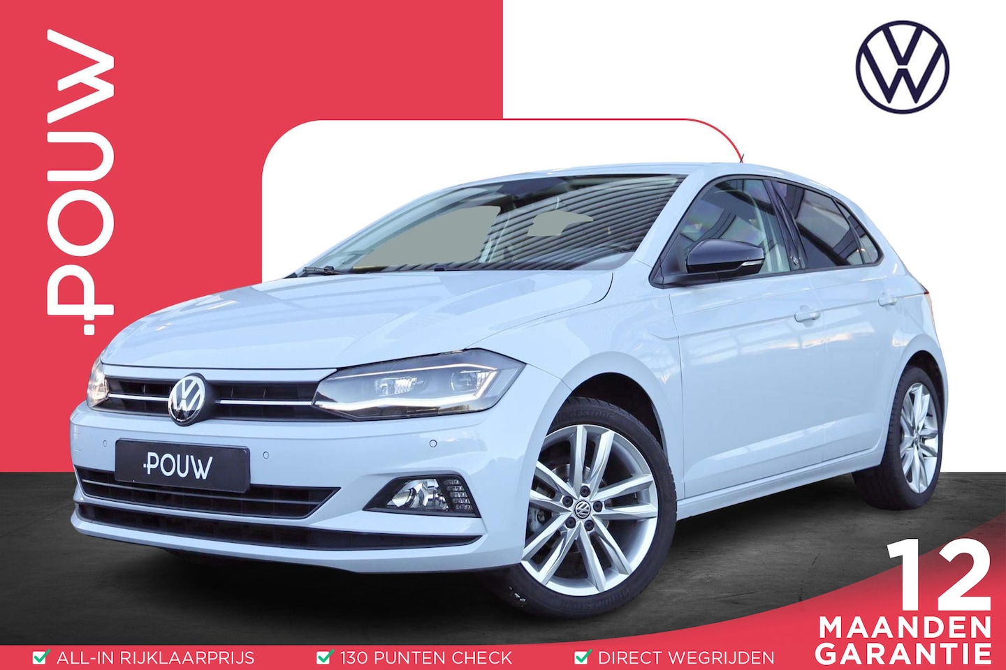 Volkswagen Polo - 1.0 TSI 95pk Beats | LED Koplampen | Navigatie | 17" Lichtmetalen Velgen - AutoWereld.nl