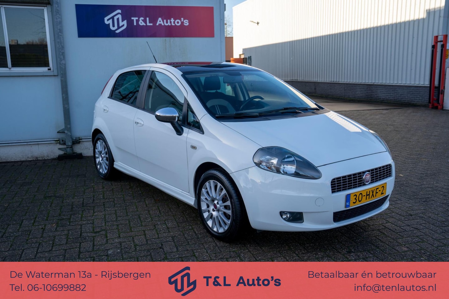 Fiat Grande Punto - 1.4 NeroBianco 1.4 NeroBianco - AutoWereld.nl