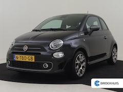 Fiat 500 - 1.0 Hybrid Sport 69pk Navigatie via app connect | Leder/stof bekleding | Panorama dak | Cr