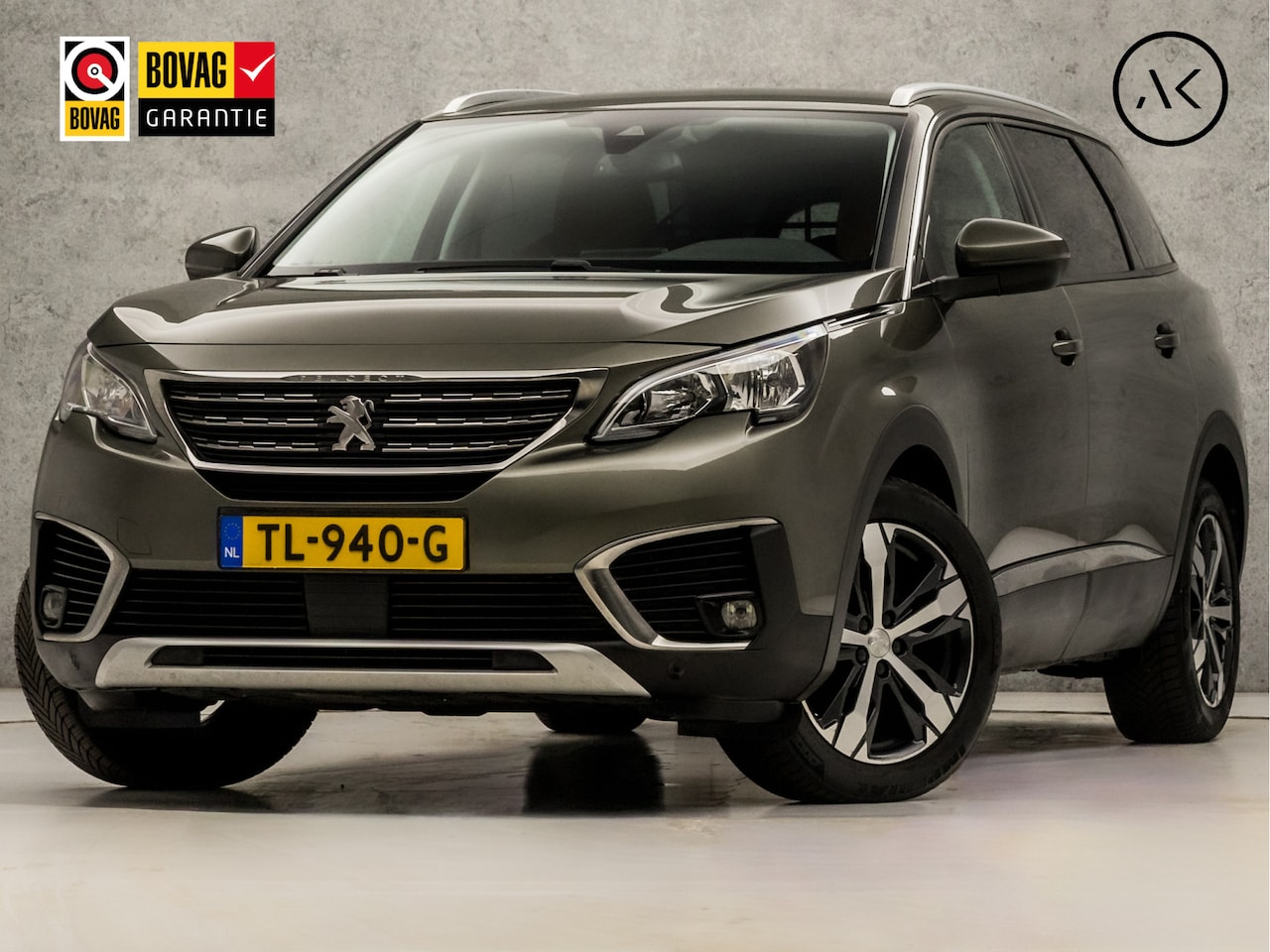 Peugeot 5008 - 1.2 PureTech Advanced Grip Control Allure 7 persoons (NAVIGATIE, DRIVE MODE, LEDER, STOELV - AutoWereld.nl