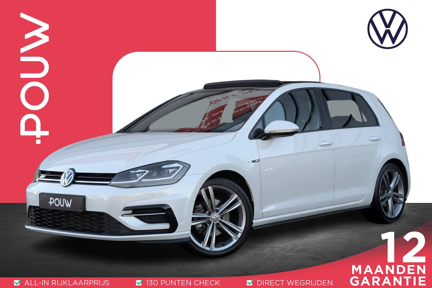 Volkswagen Golf Plus - 1.5 TSI 150pk Highline Business R | Panoramadak | Trekhaak | LED Plus - AutoWereld.nl