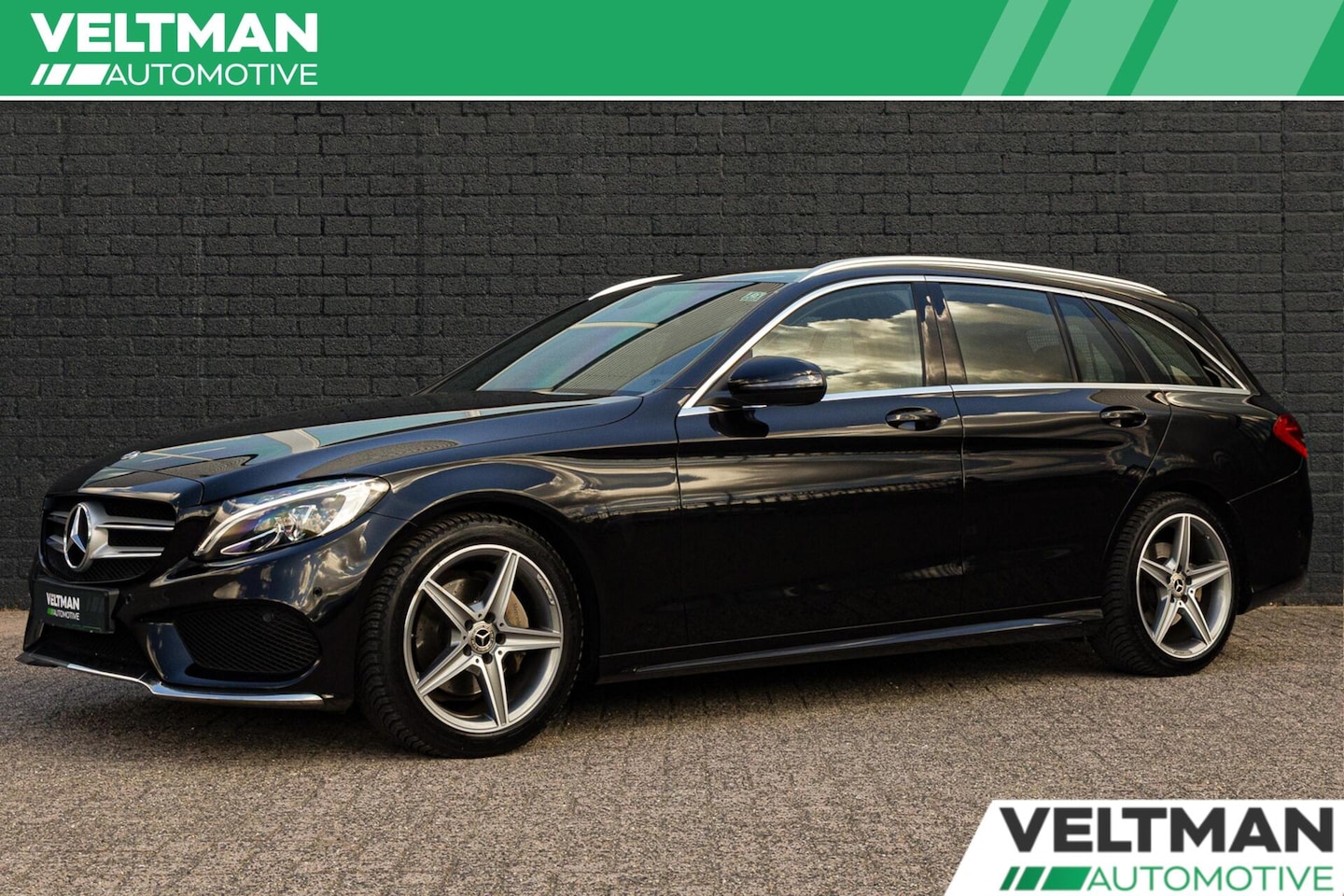 Mercedes-Benz C-klasse Estate - 180 AMG LINE TREKHAAK CRUISE LED CAMERA - AutoWereld.nl