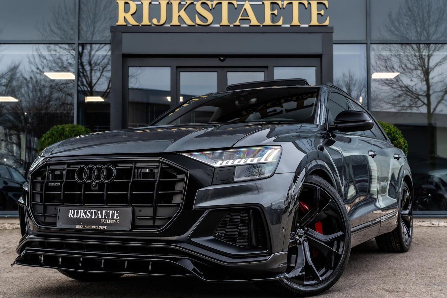 Audi Q8 - 55 TFSIe Quattro S-Line|PANO|B&O|RS STOELEN|360° - AutoWereld.nl