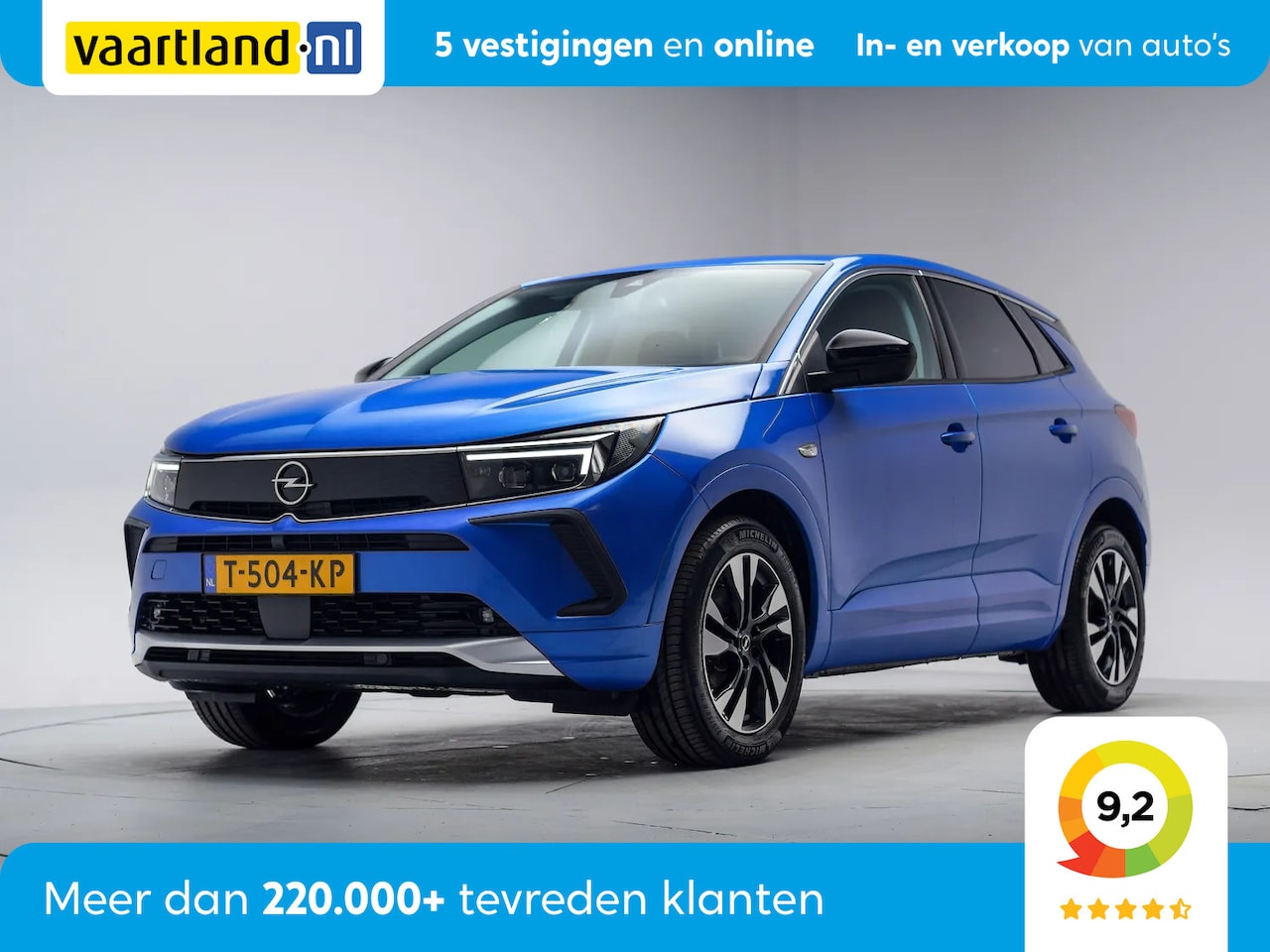 Opel Grandland - 1.2 Turbo Business Elegance Aut. [ Navi Camera Stoelverwarming ] - AutoWereld.nl