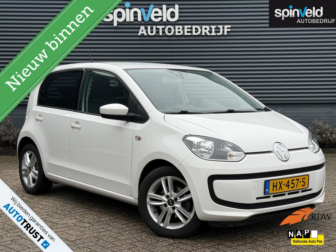 Volkswagen Up! - 1.0 move up! BlueMotion BJ`16 NAP NL Airco Cruise control - AutoWereld.nl