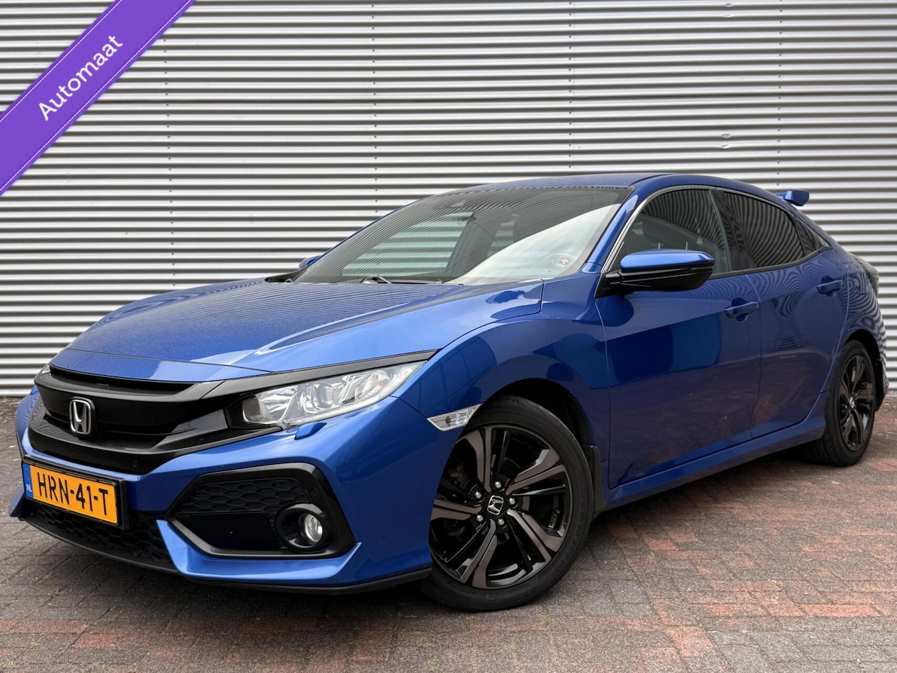 Honda Civic - 1.0 i-VTEC Autom Cruise Led Carplay Camera 2018 Eerste Eigenaar Vol Opties Perfecte Staat - AutoWereld.nl