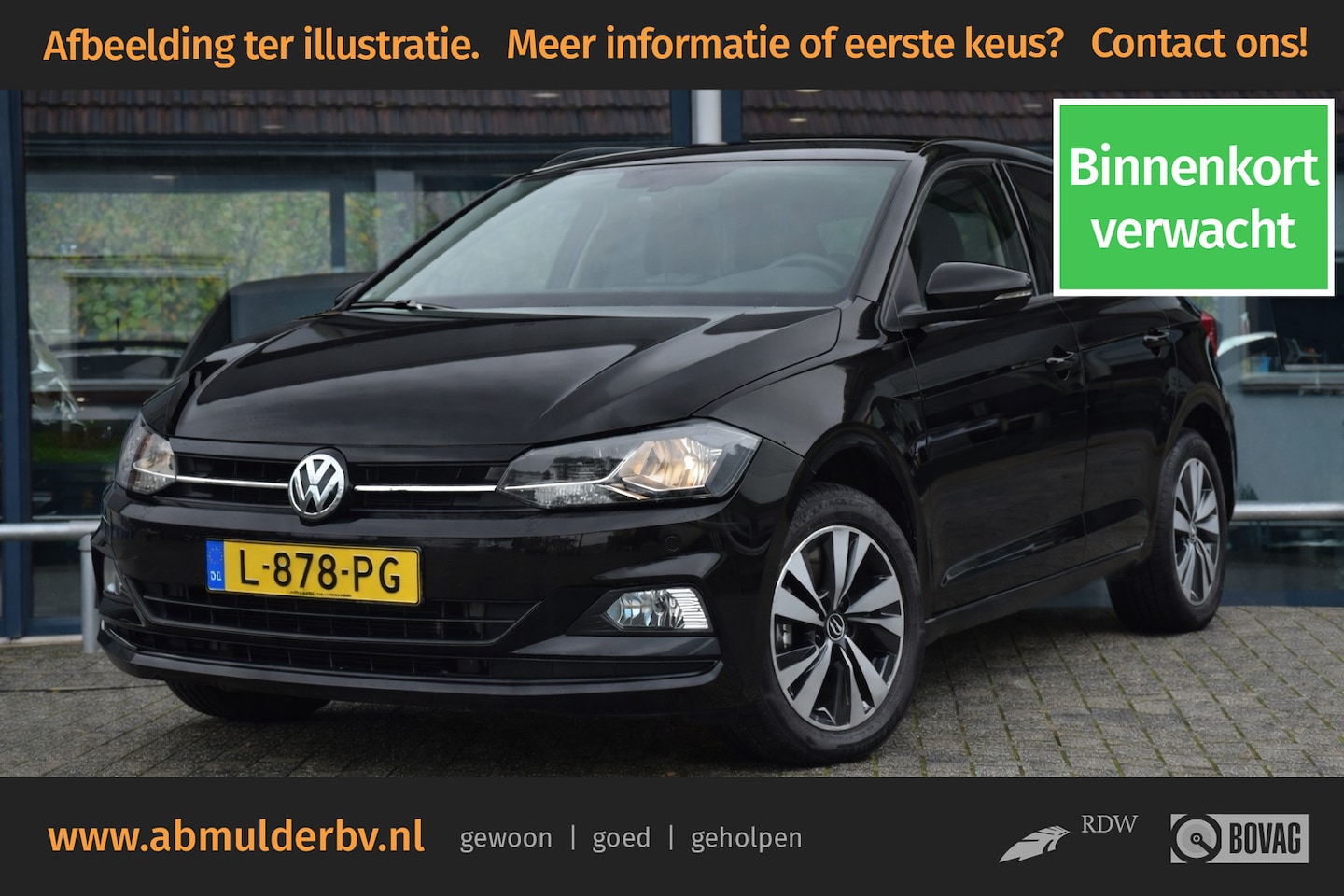 Volkswagen Polo - 1.0 TSI 96PK Comfortline Executive | BOVAG Garantie | Org. NL | Lage KM stand met NAP | PD - AutoWereld.nl