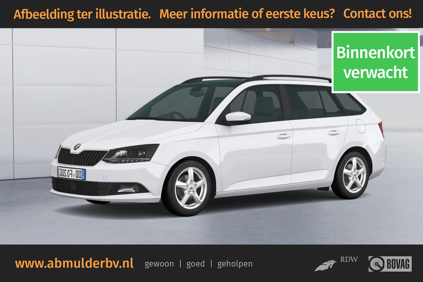 Skoda Fabia Combi - 1.0 TSI Ambition | Org. NL | BOVAG Garantie | Trekhaak | Cruise Control | Airconditioning - AutoWereld.nl