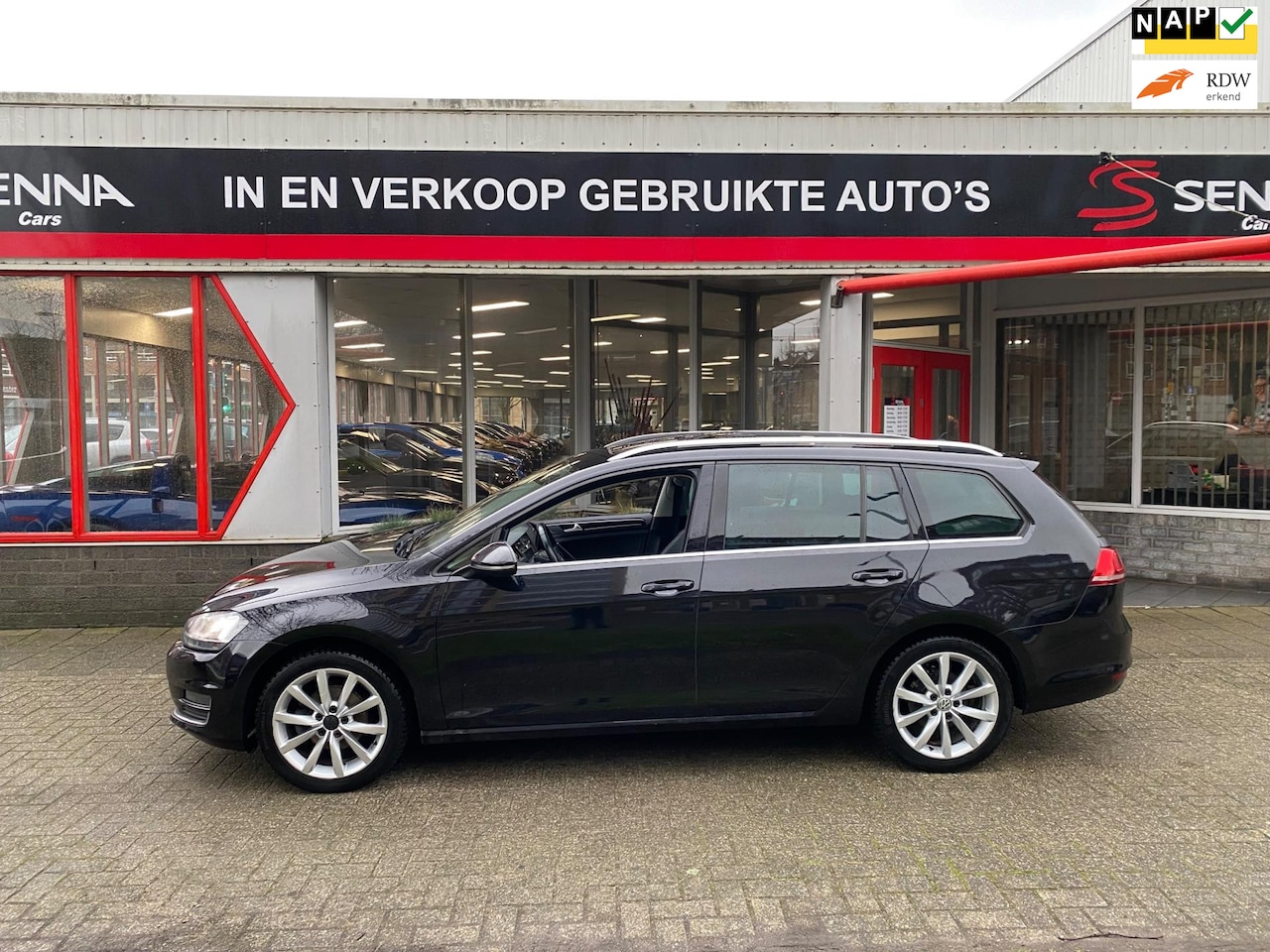 Volkswagen Golf Variant - 7 1.2 TSI Highline - Pano - Navi - Xenon - Leer - AutoWereld.nl