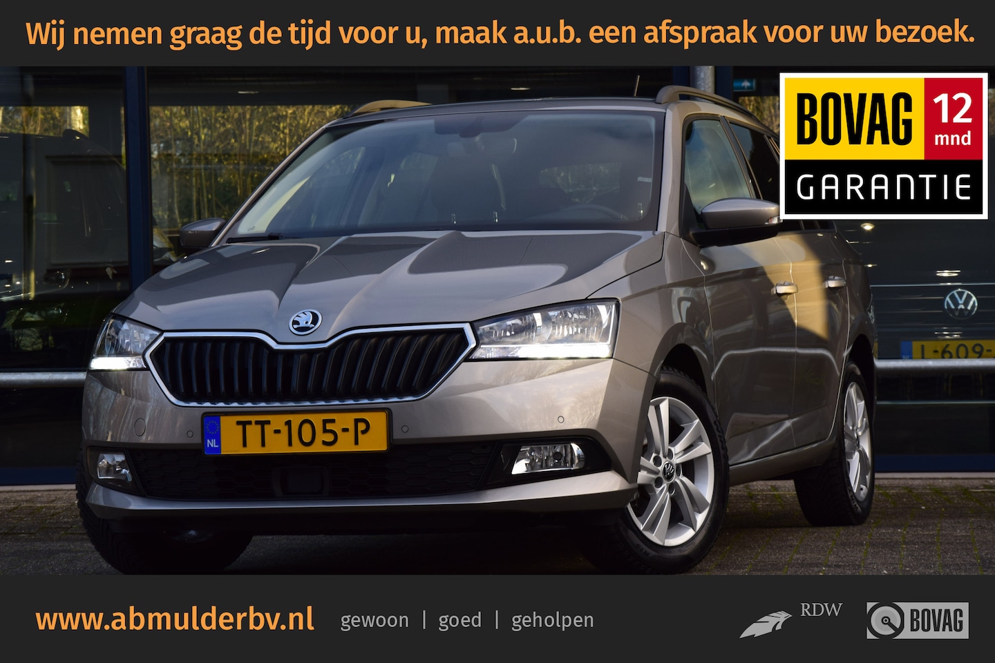 Skoda Fabia Combi - 1.0 TSI 96PK Style | Org. NL | BOVAG Garantie | Uniek lage KM stand met NAP | Full Map Nav - AutoWereld.nl