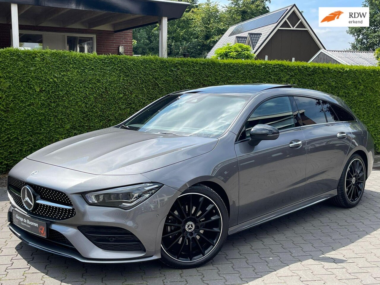Mercedes-Benz CLA-klasse Shooting Brake - 180 AMG Line Automaat | OPEN SCHUIF/KANTEL DAK | LEER/ALCANTARA BEKLEDING - AutoWereld.nl