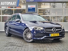 Mercedes-Benz C-klasse Estate - 180 Luxury Line|Trekhaak|LED|Leder|360'Camera|Carplay|Memory stoelen|