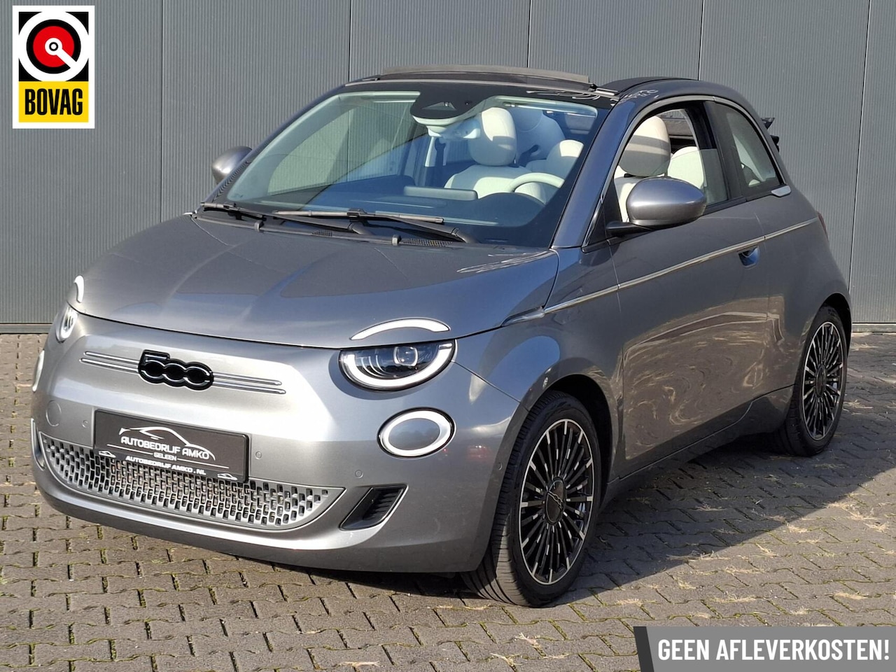 Fiat 500e - Cabrio La Prima 42 kWh / NIEUWSTAAT / FULL OPTION! - AutoWereld.nl