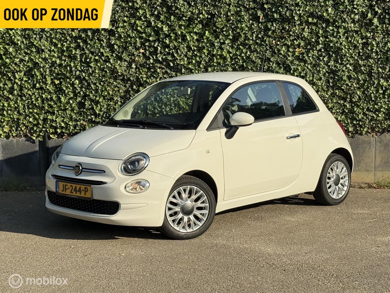 Fiat 500 - 0.9 TwinAir Turbo Popstar | Automaat | Airco | LMV - AutoWereld.nl