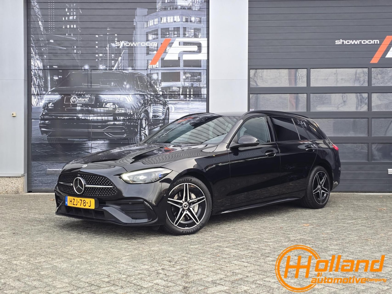 Mercedes-Benz C-klasse Estate - 300e AMG Line|PANO|MEMORY - AutoWereld.nl