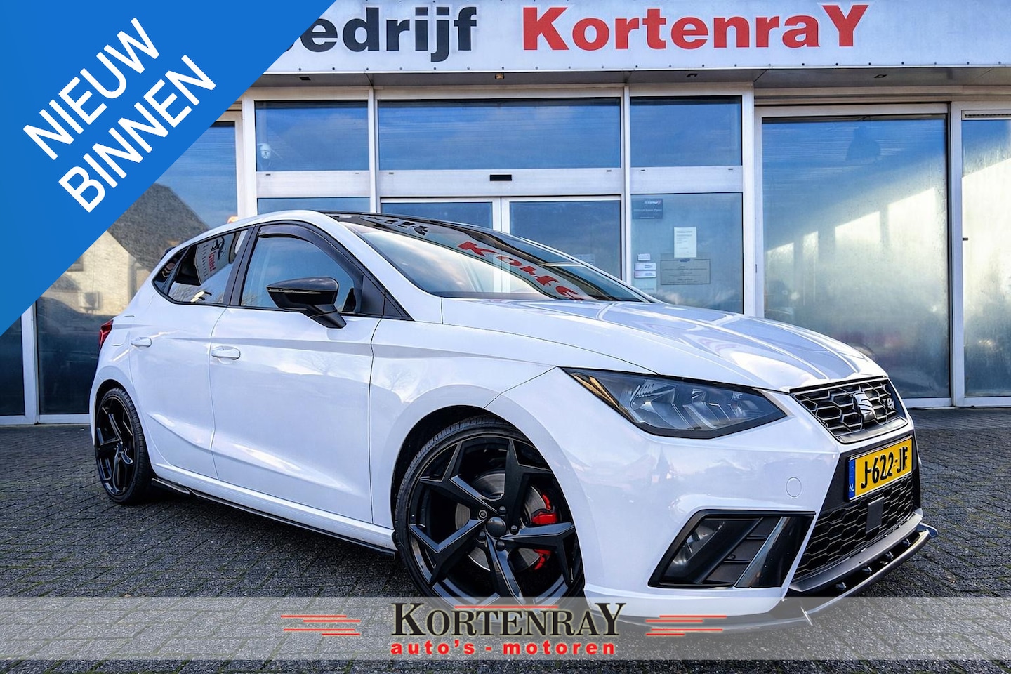 SEAT Ibiza - 1.0 TSI Style Business Intense FR Sport stage 1 getuned 160 pk/acteruitrij camera/airco/cr - AutoWereld.nl