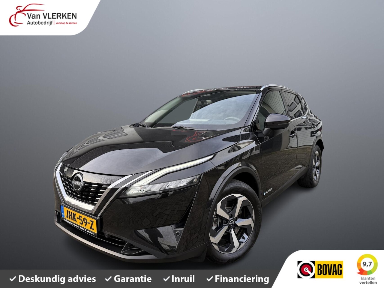Nissan Qashqai - 1.5 e-Power Business Design PANORAMADAK 360 adaptive cruise - AutoWereld.nl