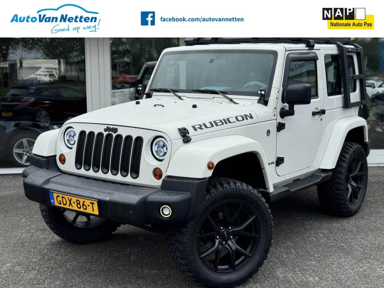 Jeep Wrangler - 3.8 V6 4x4 automaat,airco,fox Suspension,magnaflow,20inch - AutoWereld.nl