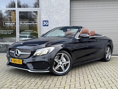 Mercedes-Benz C-klasse Cabrio - 180 AMG Line Unieke Combi/Nekverw/Stoelverw/Camera/Dealer onderhouden/