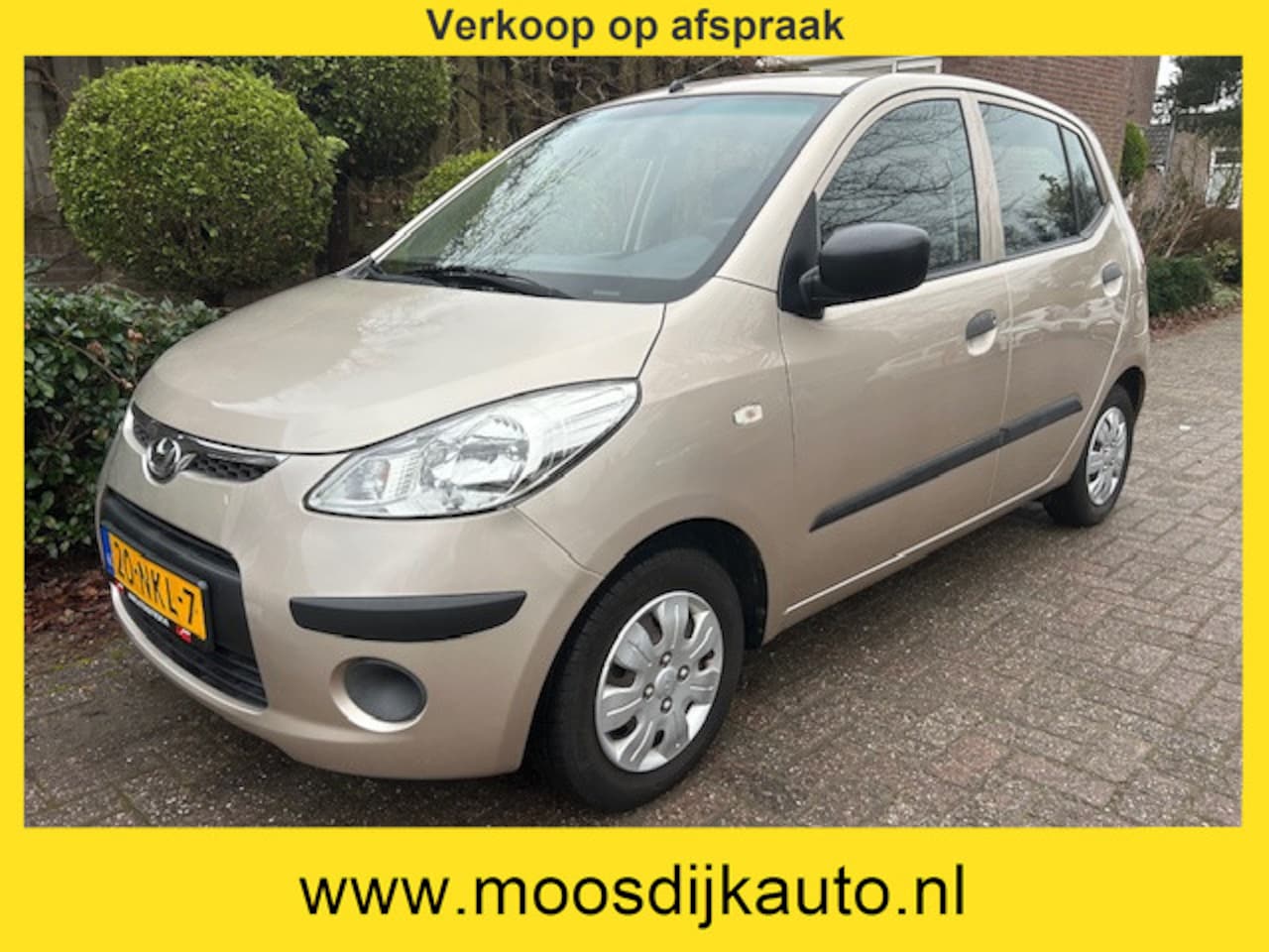 Hyundai i10 - 1.1 Active Cool Airco/ 5 Drs/ Orig NL auto/ met NAP/ Nw-APK/  //  Verkoop op afspraak bel - AutoWereld.nl
