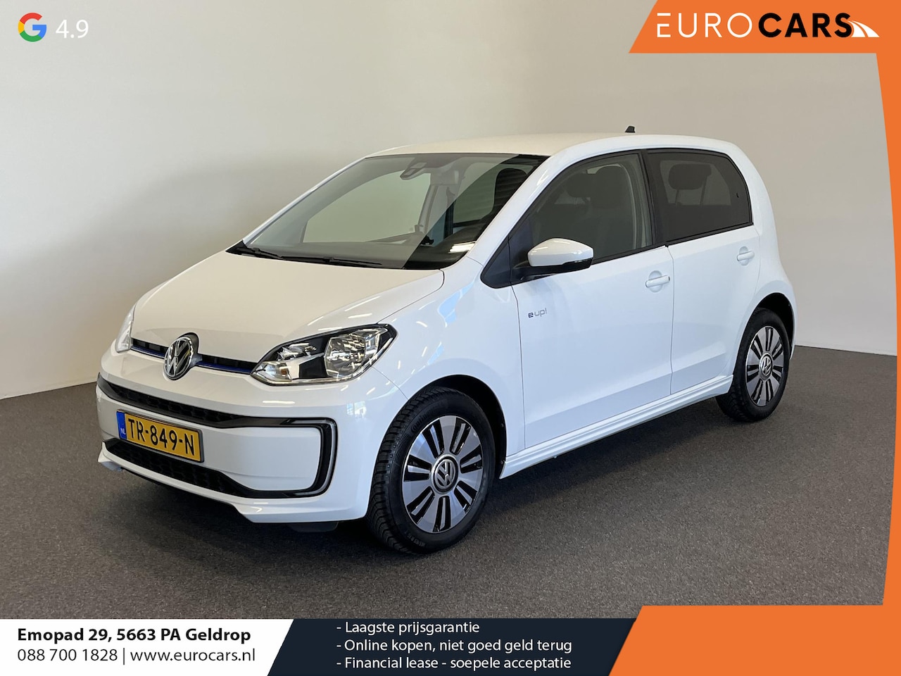Volkswagen e-Up! - | Climate Control | Radio DAB+ | Privacy Glass | Sfeerverlichting | LED | Stoelverwarming - AutoWereld.nl