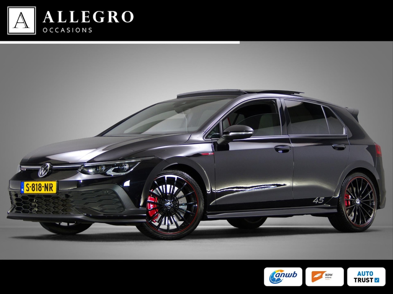 Volkswagen Golf - 2.0 TSI GTI Clubsport 45 Jahre Edition (AKRAPOVIC, PPF, STOELVENTILATIE, APPLE CARPLAY, PA - AutoWereld.nl