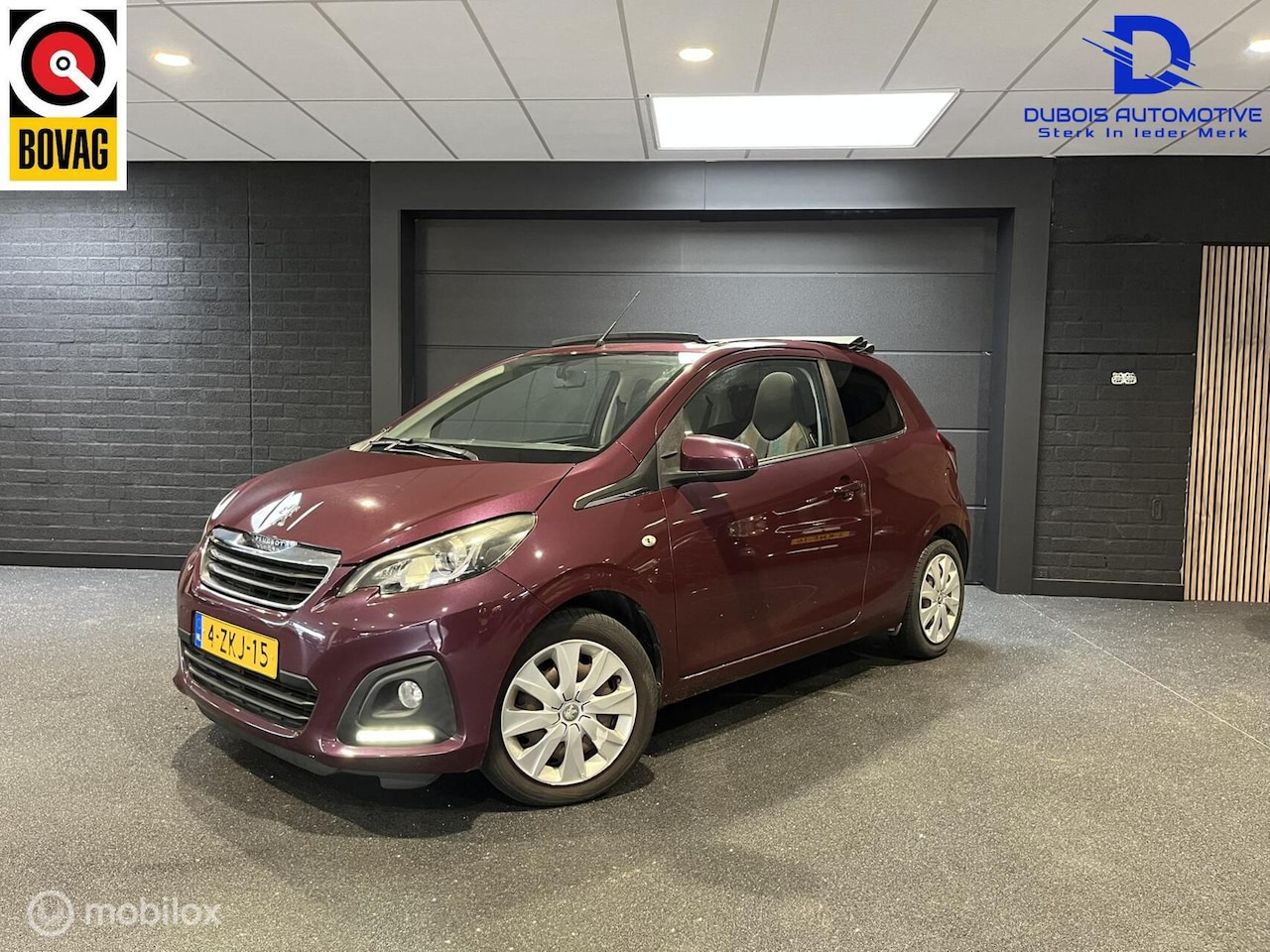Peugeot 108 - 1.0 e-VTi Active TOP!|CABRIODAK|BLUETOOTH|AIRCO| - AutoWereld.nl