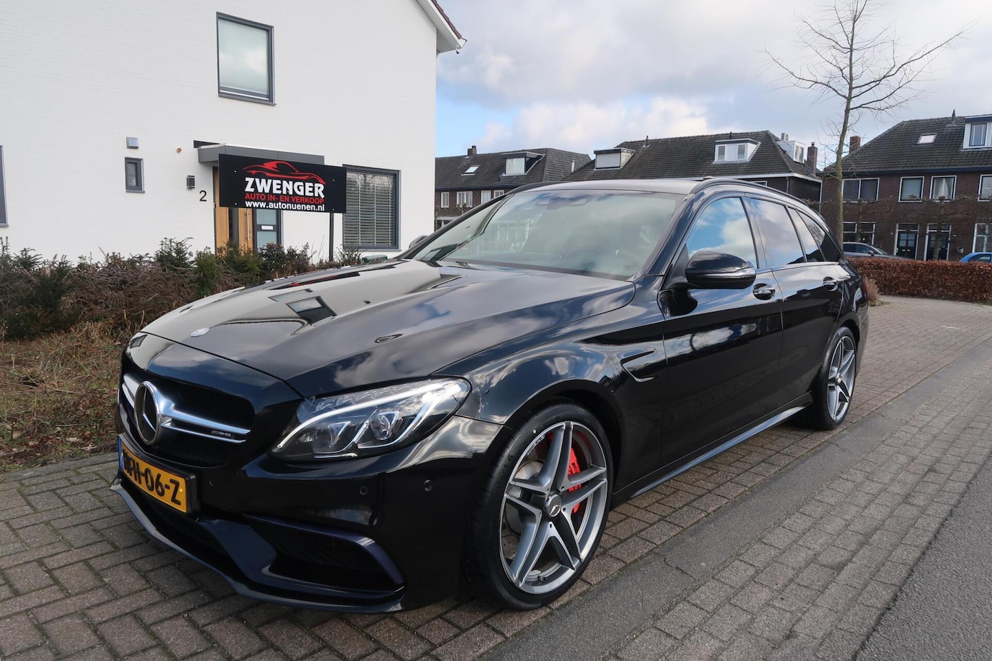 Mercedes-Benz C-klasse Estate - AMG 63 S 510PK SCHAAL STOELEN|HEAD-UP|MEMORY|BURMESTER|SFEER VERLICHTING|1E EIGENAAR - AutoWereld.nl