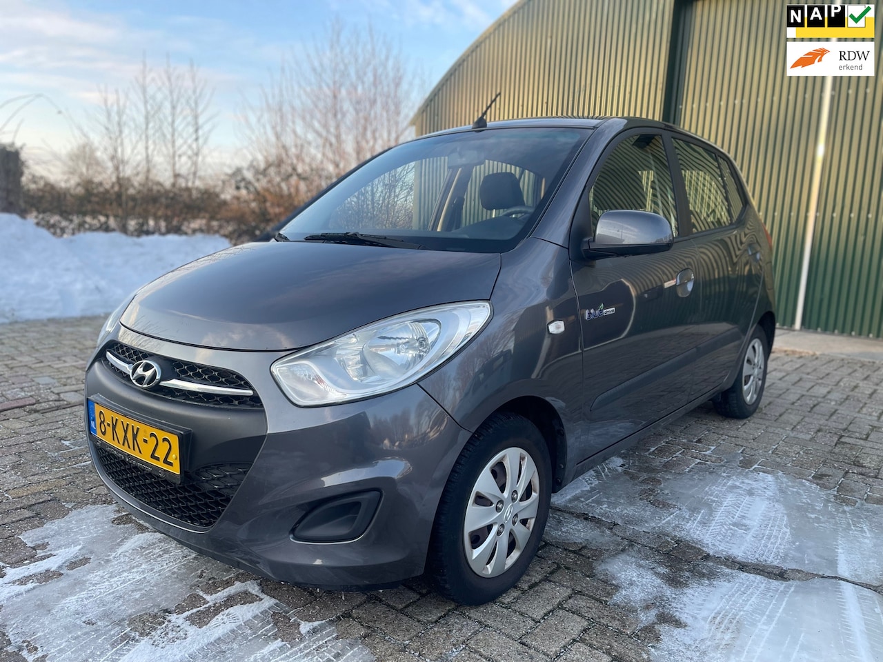 Hyundai i10 - 1.0 i-Drive Cool 2e Eigenaar!/ Airco/Elektr. ramen/ APK/ NAP!/ Nette auto! - AutoWereld.nl