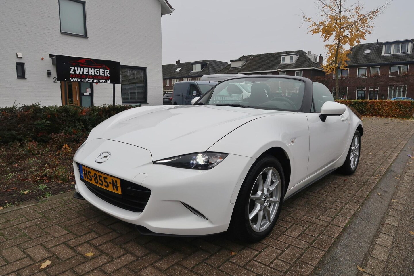 Mazda MX-5 - 1.5 SkyActiv-G 131 TS 1EIGENAAR|AIRCO|CRUISECONTROL|BLUETOOTH|XENON-LED|ORIGINEEL NEDERLAN - AutoWereld.nl
