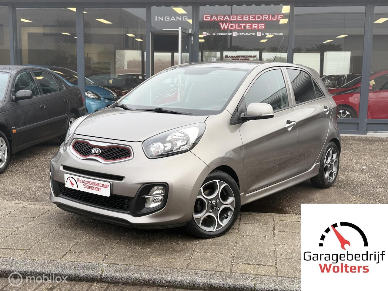 Kia Picanto - 1.2 CVVT DynamicLine ECC LMV NIEUWE APK GARANTIE - AutoWereld.nl