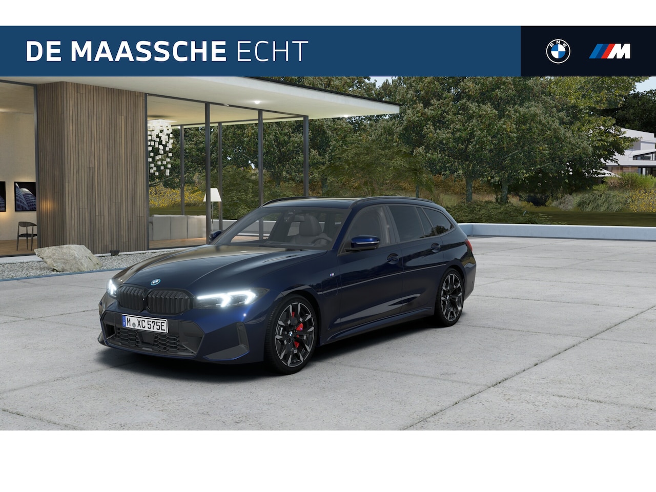 BMW 3-serie Touring - 330e High Executive M Sport Automaat / Panoramadak / Trekhaak / Sportstoelen / Adaptieve L - AutoWereld.nl