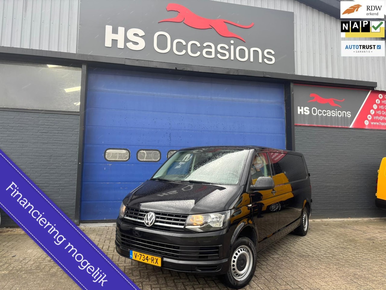 Volkswagen Transporter - 2.0 TDI 2017 Airco,multimedia,NAP - AutoWereld.nl
