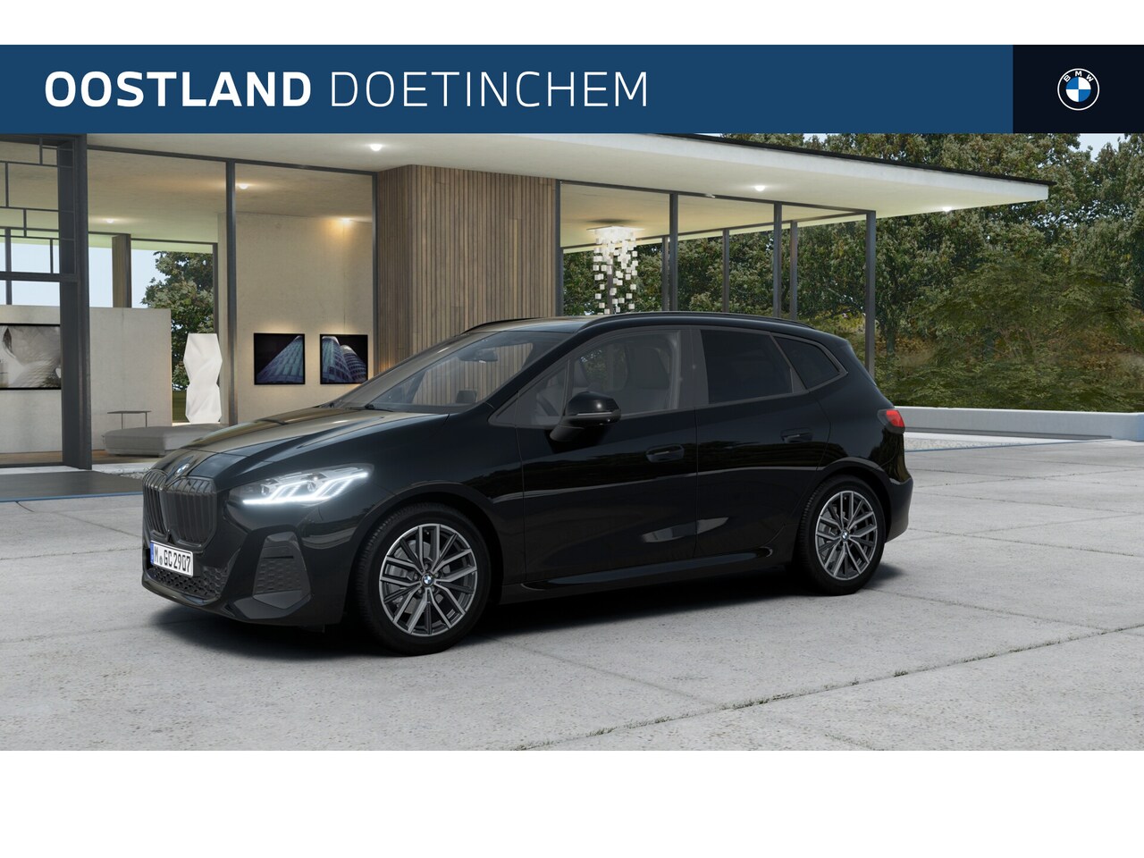 BMW 2-serie Active Tourer - 220i High Executive M Sport Automaat / Trekhaak / Sportstoelen / Head-Up / M Adaptief onde - AutoWereld.nl