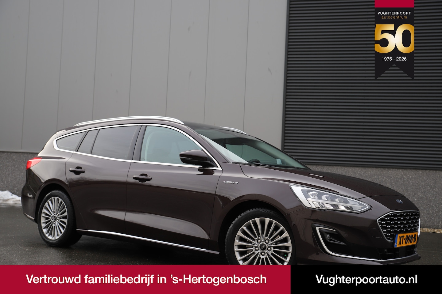 Ford Focus Wagon - 125pk EcoBoost/Vignale/B&O/Adaptive/Matrix/Schuifdak/HUD/Trekh. - AutoWereld.nl