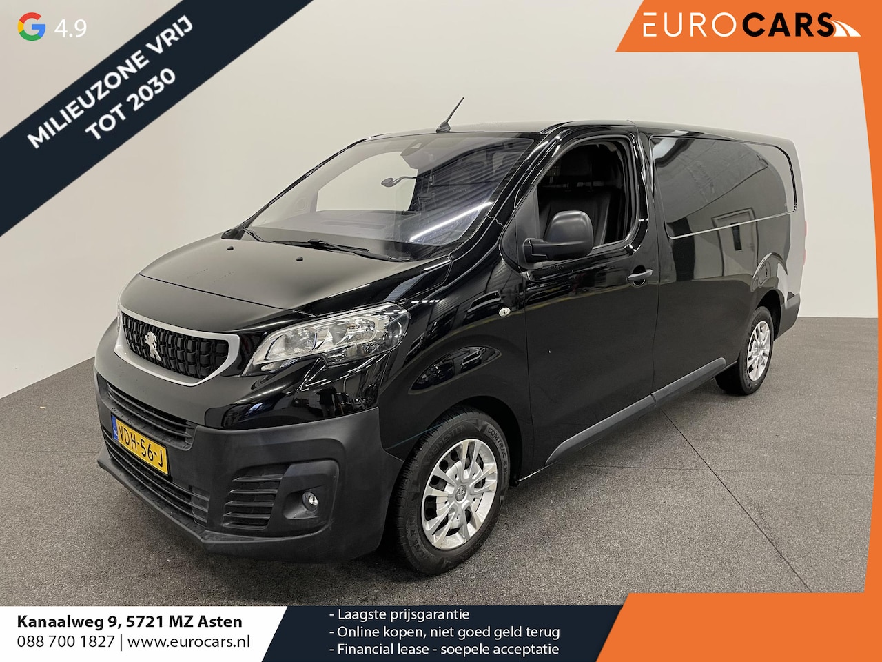 Peugeot Expert - 231L 2.0 BlueHDI 120 Premium Airco Cruise Control Trekhaak Elektrische schuifdeur Navi - AutoWereld.nl