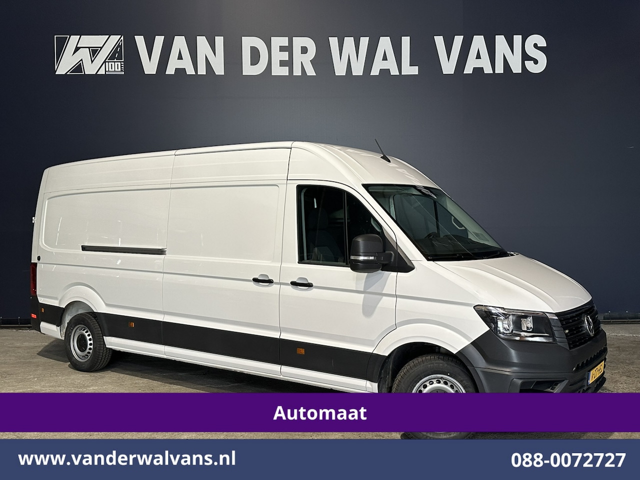 Volkswagen Crafter - 2.0 TDI 140 pk Automaat L4H3 L3H2 Euro6 Airco | Camera | Apple Carplay Android Auto, Chauf - AutoWereld.nl