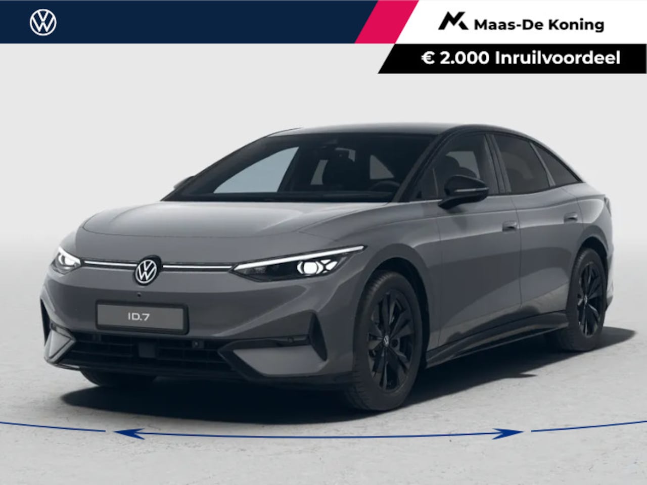 Volkswagen ID.7 - Limited Edition 77 kWh accu 286 PK · Achteruitrijcamera · Sfeerverlichting · Stuurwiel mul - AutoWereld.nl