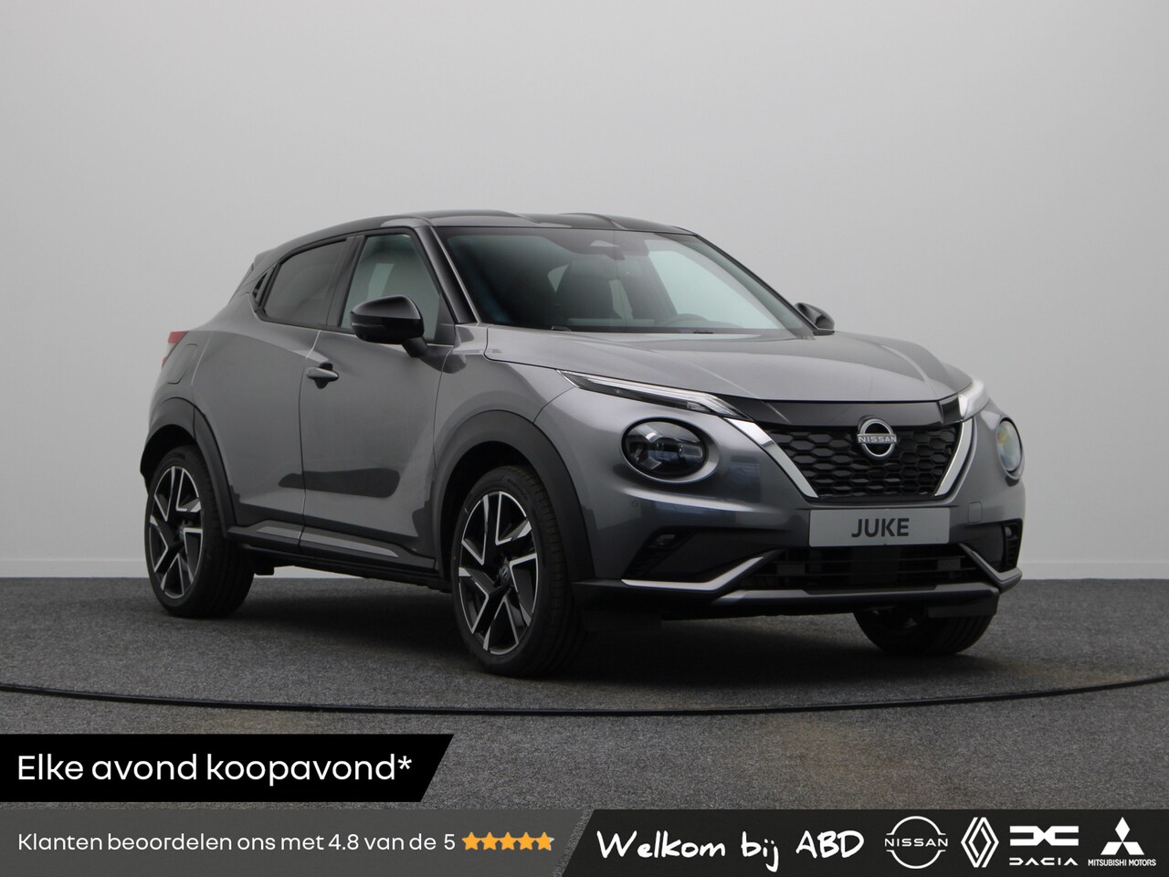 Nissan Juke - N-Design + Technology Pack + Cold Pack 1.6L HYBRID 143 | 17" Lichtmetalen velgen | 19" lic - AutoWereld.nl