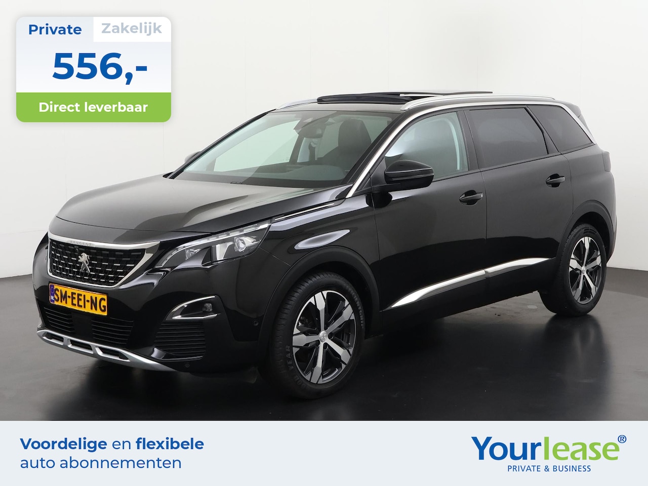Peugeot 5008 - 1.2 PureTech Allure 7p. | All-in 556,- Private Lease | Direct uit voorraad - AutoWereld.nl
