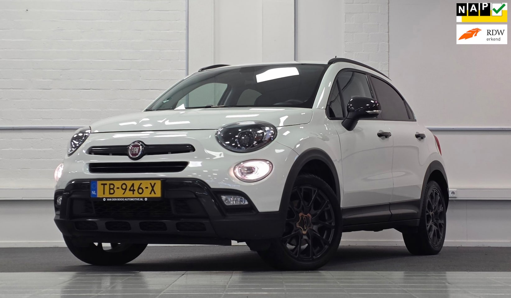 Fiat 500 X Cross - 1.4 Turbo MultiAir S-Design Cross 1e Eigenaar 100% Onderhouden Trekhaak - AutoWereld.nl