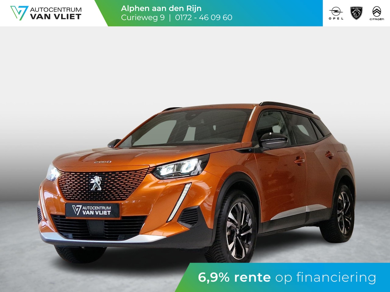 Peugeot e-2008 - EV Allure Pack 50 kWh SOH 99,6% | 3-Fase 11 kWh | Stoelverwarming | Advanced Grip Control - AutoWereld.nl
