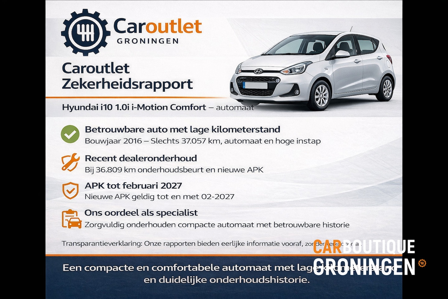 Hyundai i10 - 1.0i i-Motion Comfort 5D | AIRCO | HOGE INSTAP | STOELVERWARMING - AutoWereld.nl