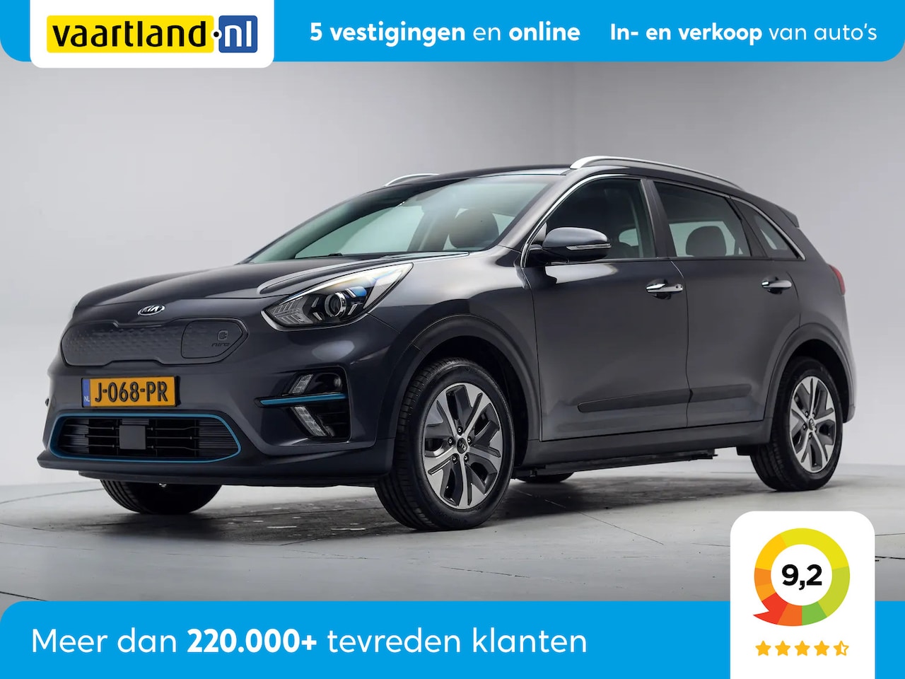Kia e-Niro - DynamicLine 64 kWh 3-Fase Aut. [ Adapt.cruise Camera Navi.Gr ] - AutoWereld.nl