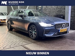 Volvo V60 - T6 Plug-in hybrid Plus Dark | Panoramadak | Trekhaak | ACC | 360° Camera | Stoel+Stuurverw