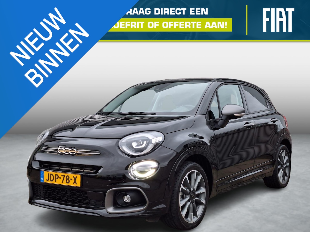 Fiat 500 X - 1.5 Hybrid Sport | Achteruitrijcamera | Cruise Control | Climate Control | Navigatie - AutoWereld.nl